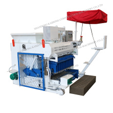 Mobile Hollow Brick Block Maker Concrete Cement Brick Block Making Machine manufacturer lowest Price